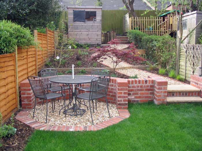 Leafy Retreat A Long Narrow Partially Sloping Garden With A Focus 